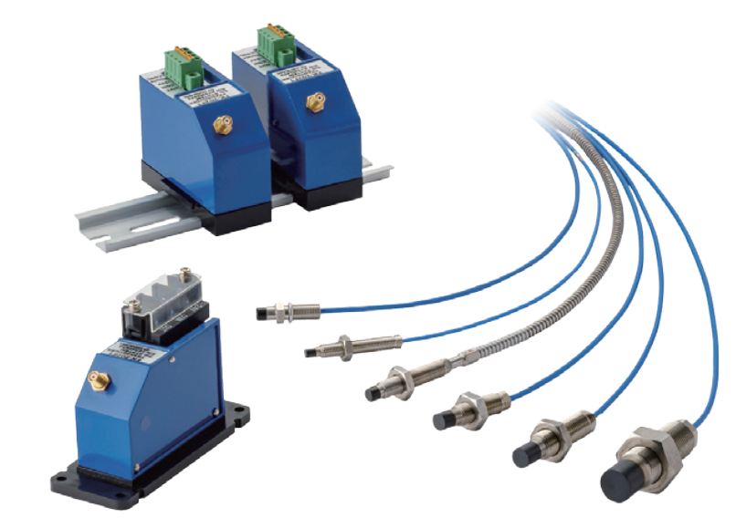 Transduser perpindahan dan getaran untuk TSI
